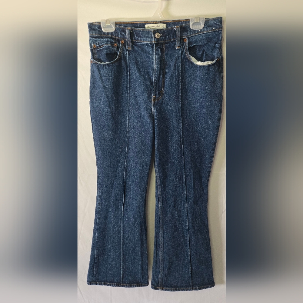 Abercrombie & Fitch The Vintage Flare High Rise Denim Jeans Size 31/12